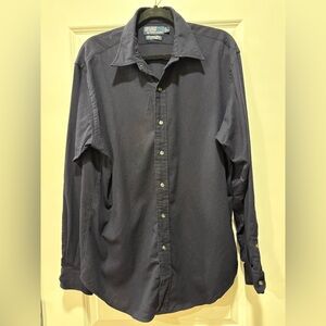 Polo Ralph Lauren Men’s Dark Blue Button Down Shirt